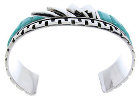 Southwest Jewelry Turquoise Sterling Silver Cuff Bracelet BW66389